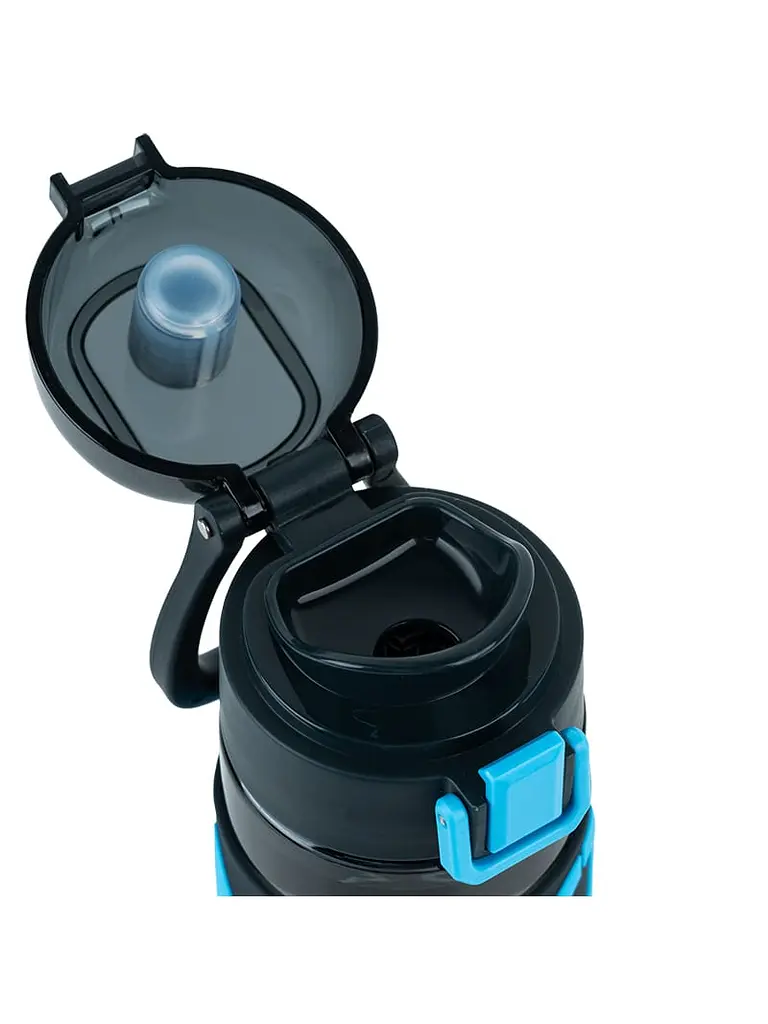 Пляшка KITE для води 680 мл чорно-блакитна (K25-1233-2) - фото 3