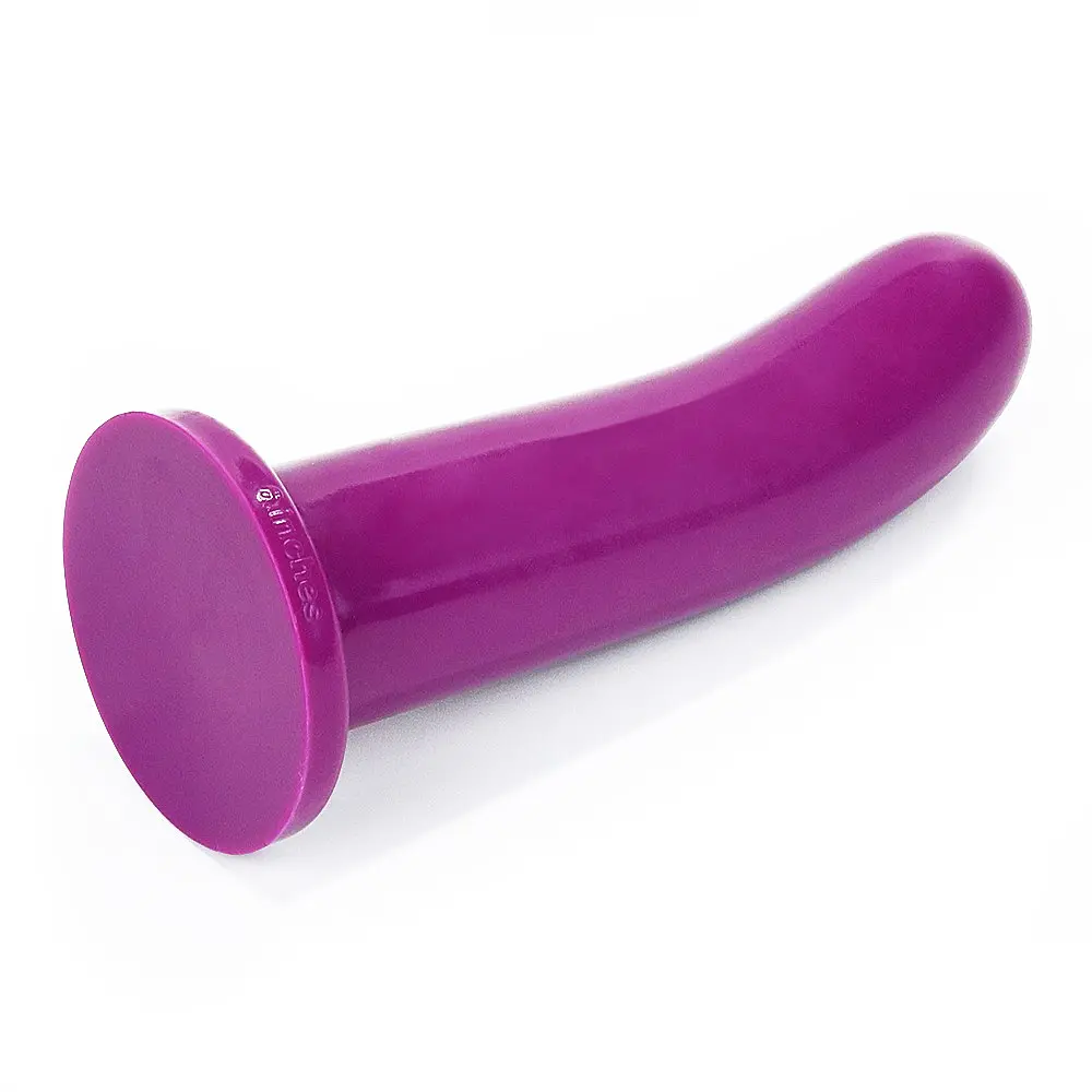 Фалоімітатор LoveToy Holy Dong 6" 17 см фіолетовий - фото 2