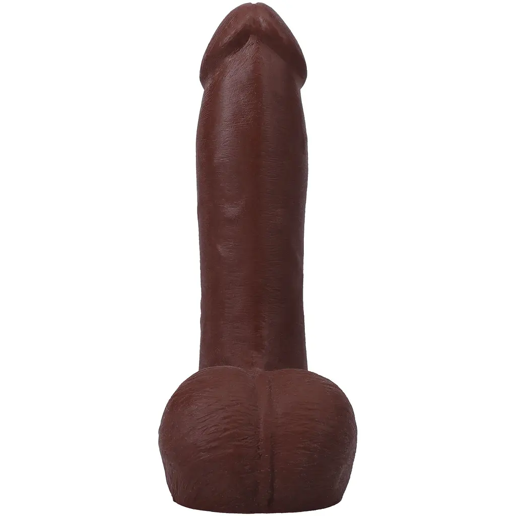 Фалоімітатор Doc Johnson The Realistic Cock ULTRASKYN 7 Inch with Balls - фото 4