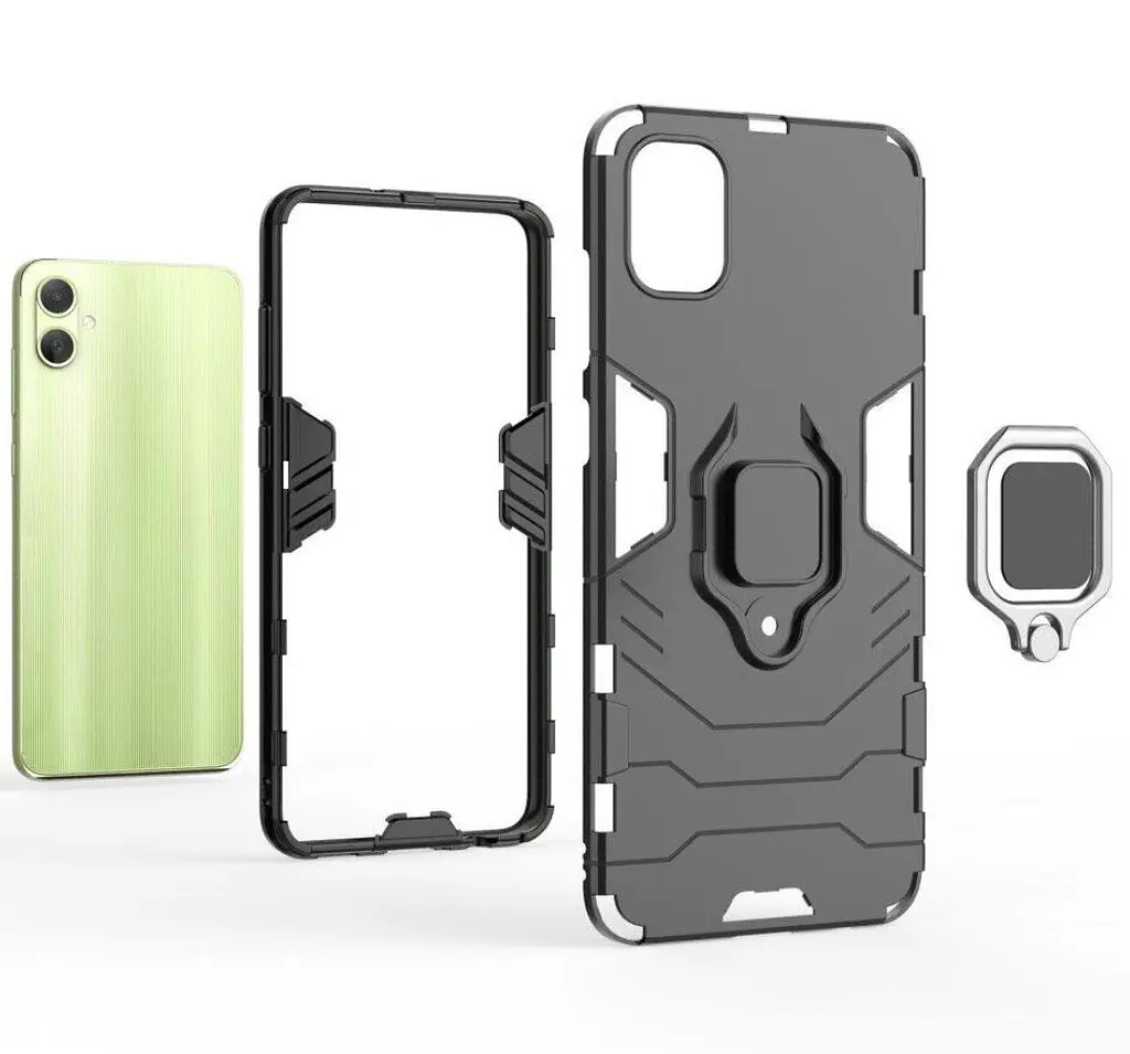 Чехол бампер Primolux Ring Armor для телефона Samsung Galaxy A05 (SMA055) Black - фото 5