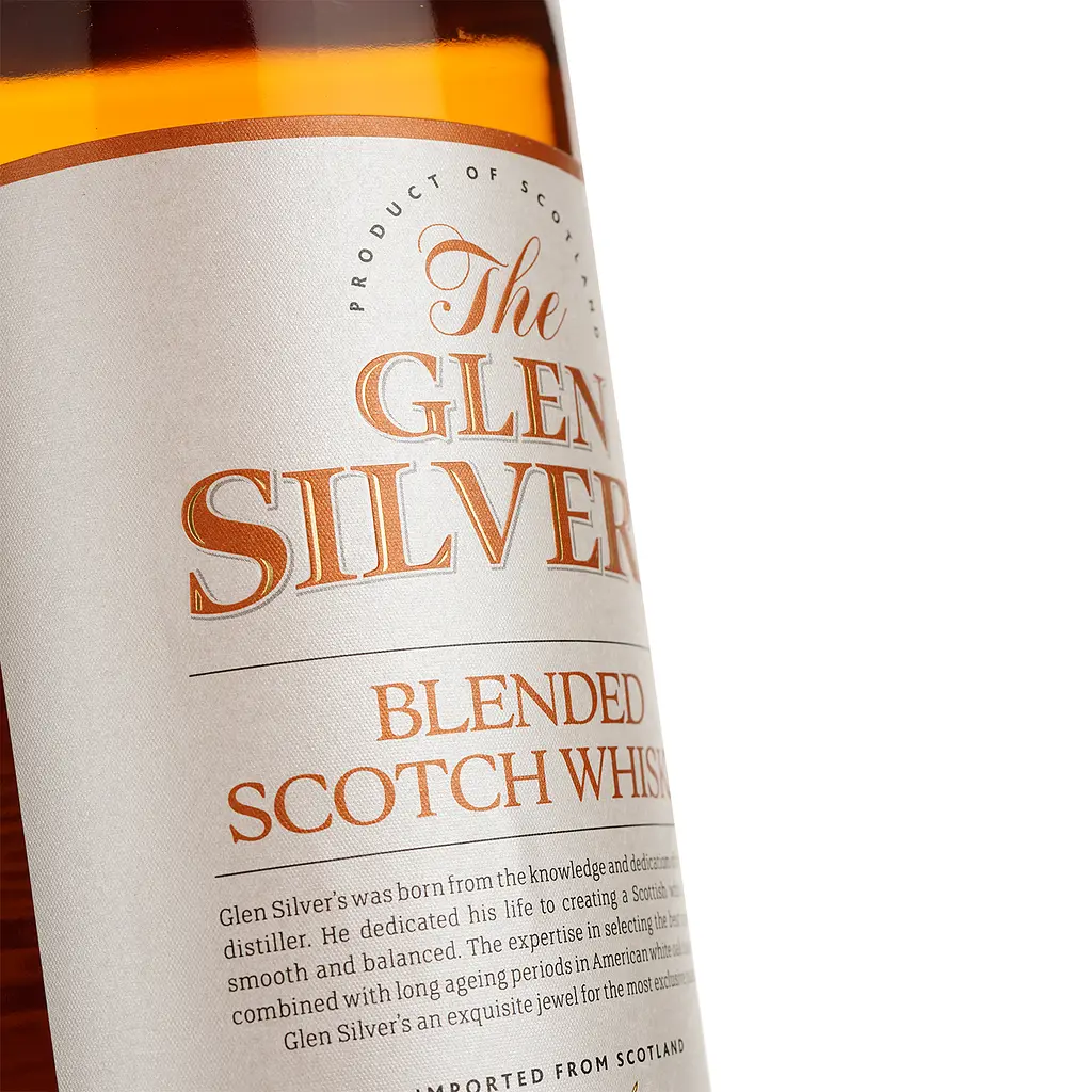 Виски Glen Silver's Blended Scotch Whisky 40% 1 л  - фото 3