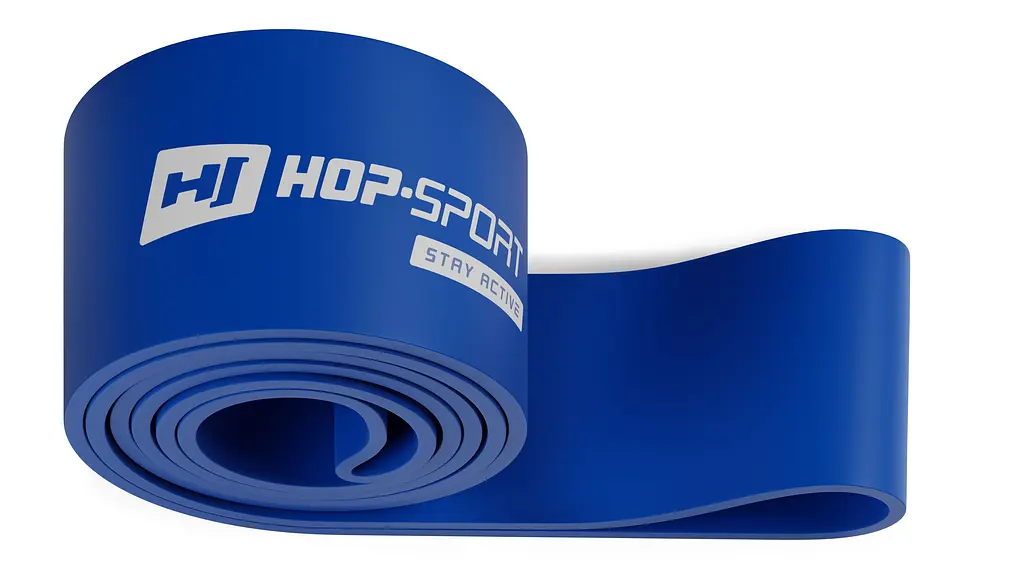 Резинка для фітнесу Hop-Sport 28-80кг HS-L064RR синя - фото 3