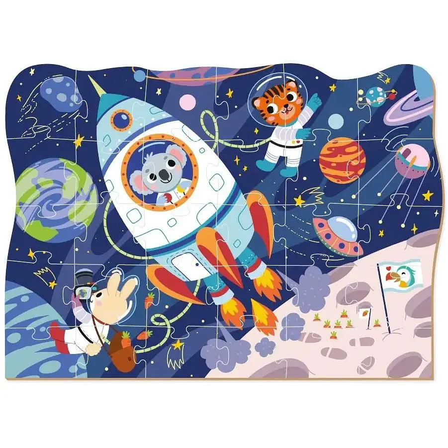 Пазл DoDo Екскурсія у Космос, 30 елементів (300374) - фото 3