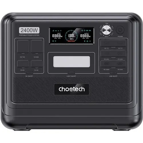 Зарядна станція Choetech Portable Power Station 2400W (BS008) - фото 2