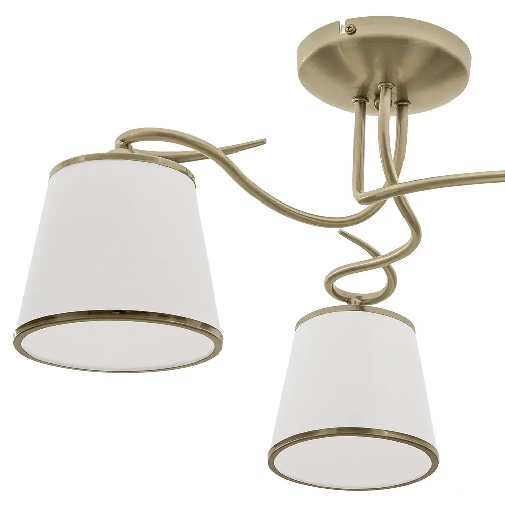 Люстра потолочная Brille классическая E14 40W BZ (BKL-717C/3) - фото 3