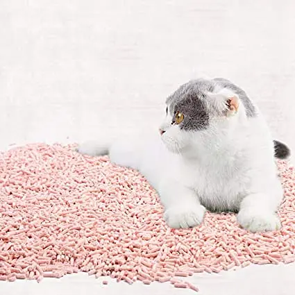 Наповнювач для котячого туалету Top Cat Tofu Strawberry соєвий тофу з ароматом полуниці 5.7 л 0248 - фото 3
