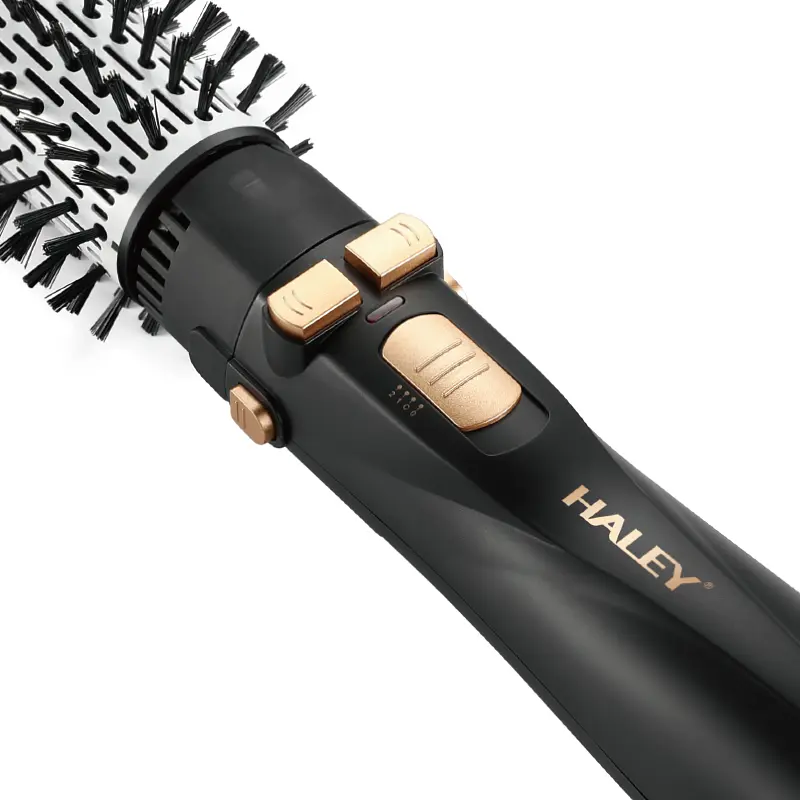 Багатофункціональний фен-браш HALEY / Стайлер для волос HY-4003 6в1 з керамічними покриттям - фото 6