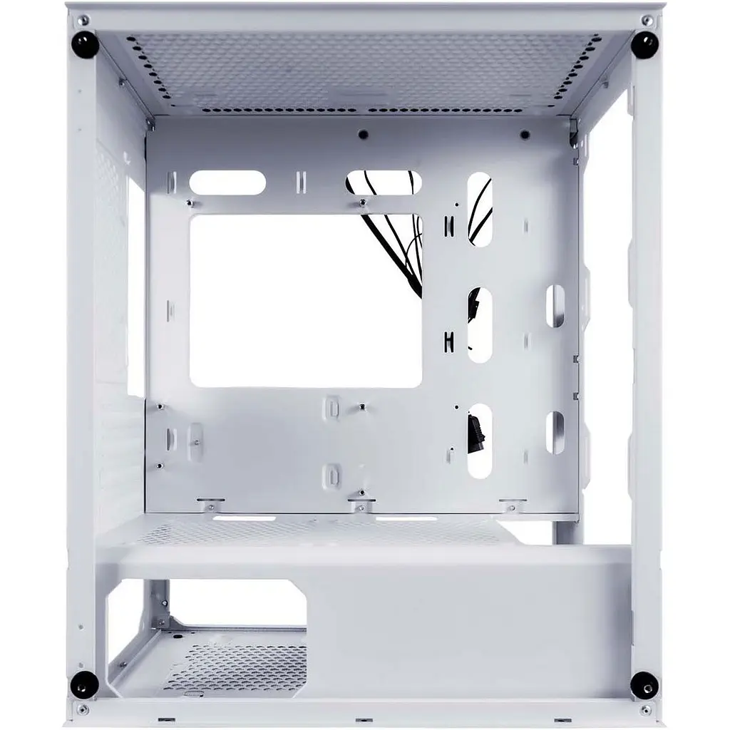 Корпус 1stPlayer T3-WH-4F1-W White [146394] - фото 3