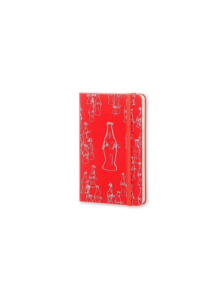 Записник Moleskine Coca-Cola кишеньковий, Нелінований Червоний (LECOQP012) - фото 2