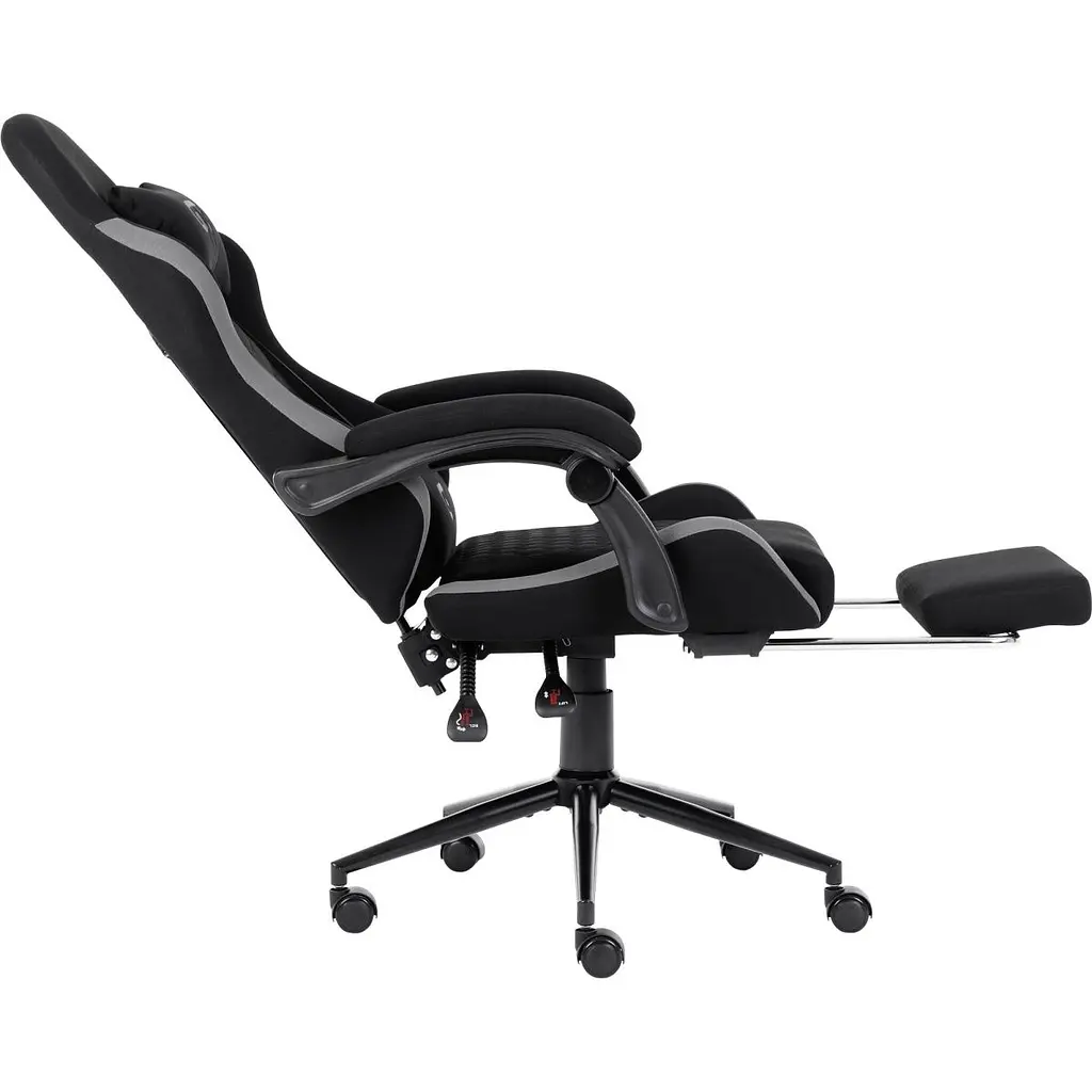 Геймерське крісло GT Racer X-2324 Fabric Black/Gray [121448] - фото 5