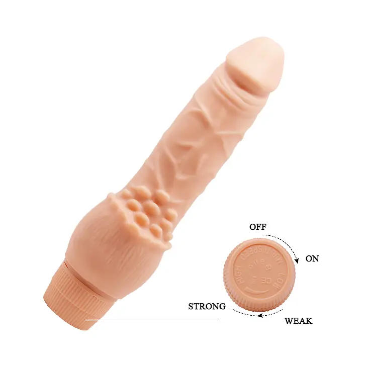 Вібратор Barbara Clark Vibrator 7,6" Flesh - фото 8