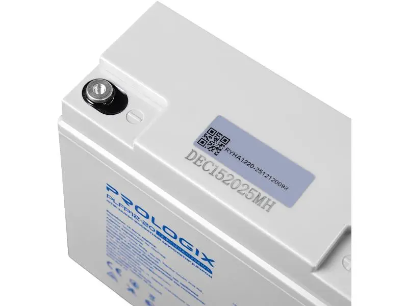 Акумулятор для ДБЖ/інвертора PrologiX LiFePO4 12.8V 20AH 256Wh (PLFP12-20) - фото 4