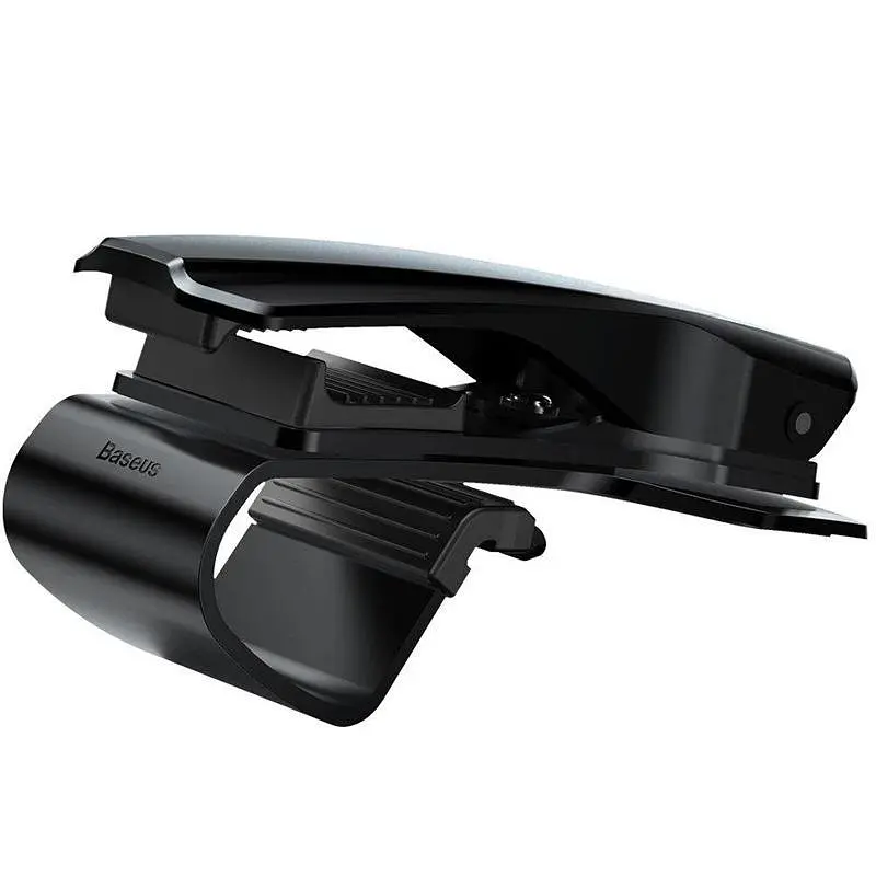 Автомобільний утримувач холдер Baseus Mouth Car Mount SUDZ-01 Black - фото 7