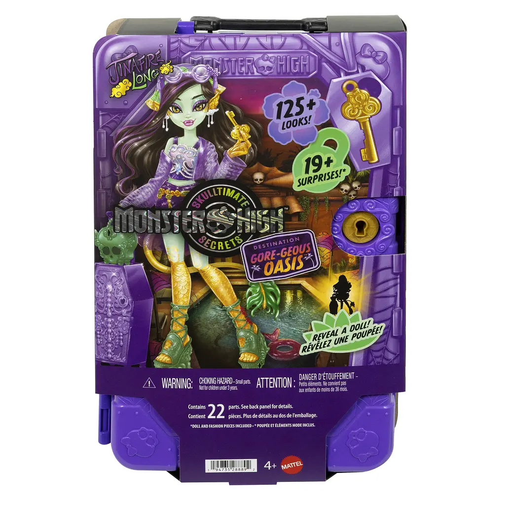Набор-сюрприз Ужас-секреты Джинифайер серии Кошмарные каникулы Monster High (JDR52) - фото 11