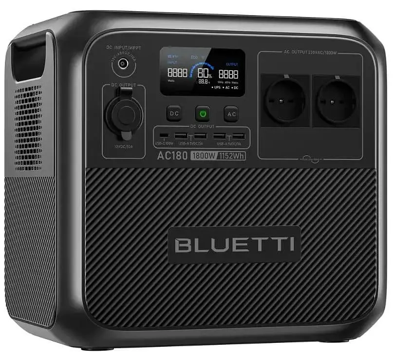 Зарядная станция BLUETTI AC180 / 1800 Вт / 1152 Вт/ч / LiFePO4 (AC180) UA - фото 2
