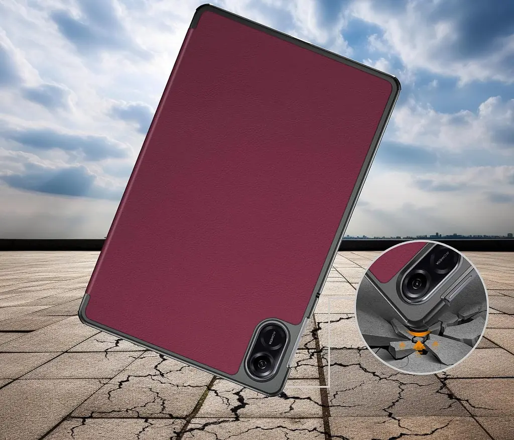Чохол-книжка BeCover Smart Case для Honor Pad X9 11.5 Червоний Wine (711082) - фото 4