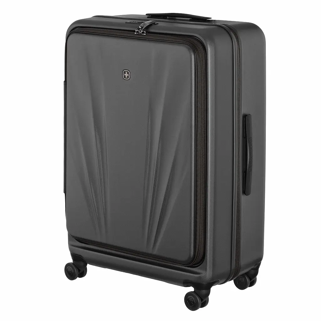 Wenger Валіза Wenger Skyon Hardside Large, велика, полікарбонат, TSA, 4 колеса, розширення, сірий - фото 2