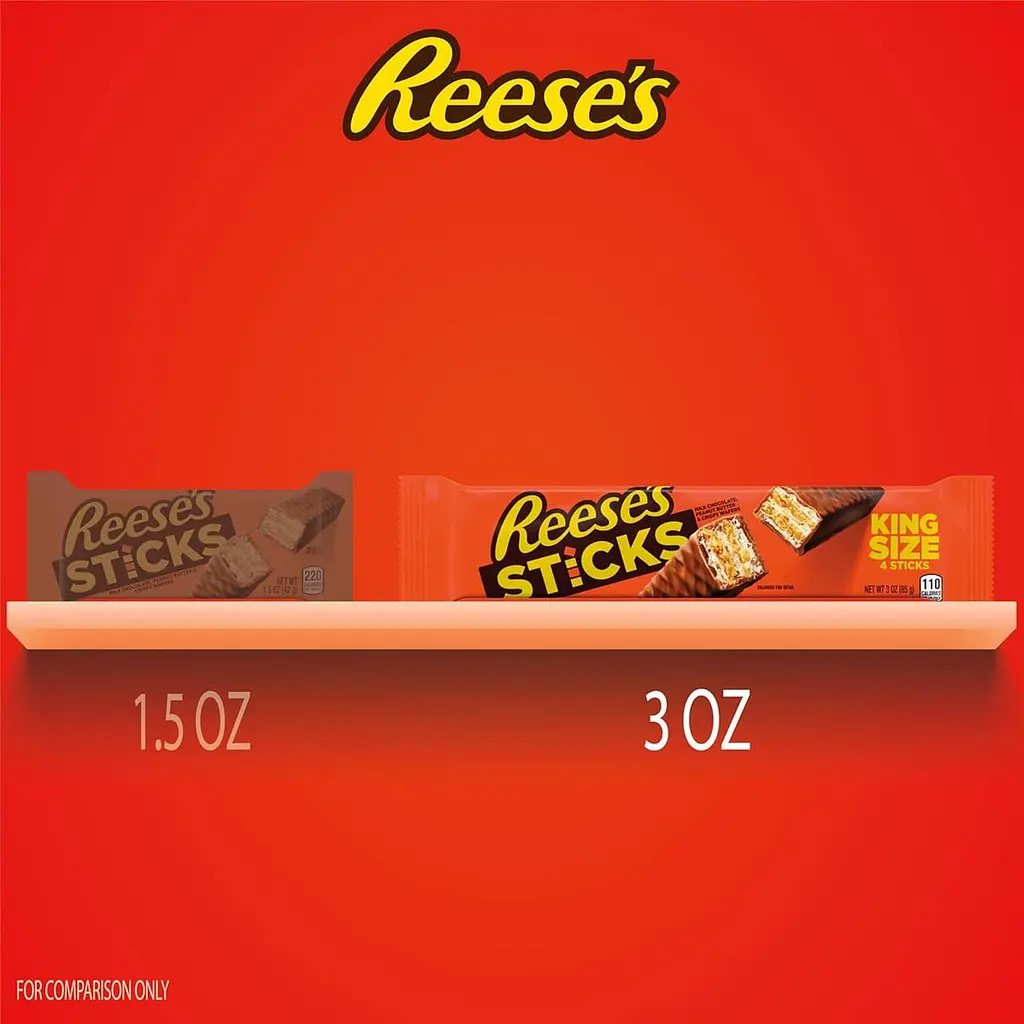 Вафельні батончики Reese's Sticks 4 шт, 85 г - фото 8