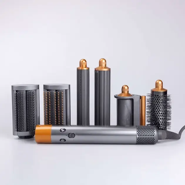 Фен-стайлер для волос Smart X Airwrap Complete Long насадок 6в1 мультистайлер 3 режима 1300Вт серый - фото 2