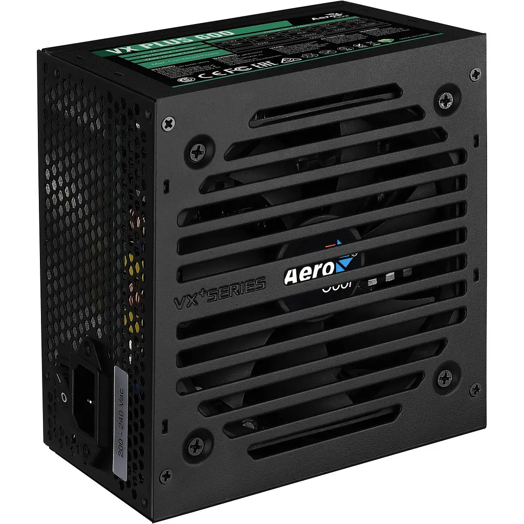 Блок живлення AeroCool VX Plus Stealth 600W (ACPN-VS60NEY.12) - фото 2