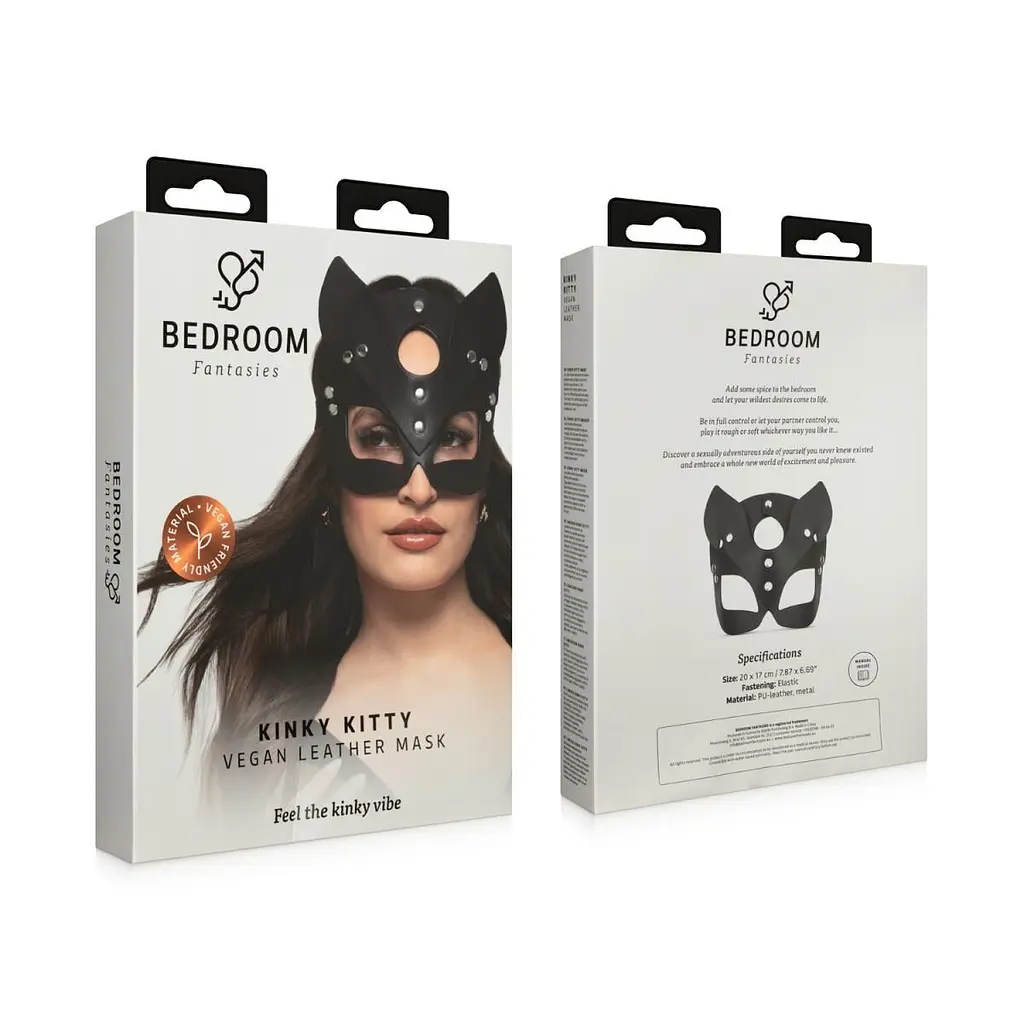 Маска Bedroom Fantasies Kinky Kitty Mask - фото 6