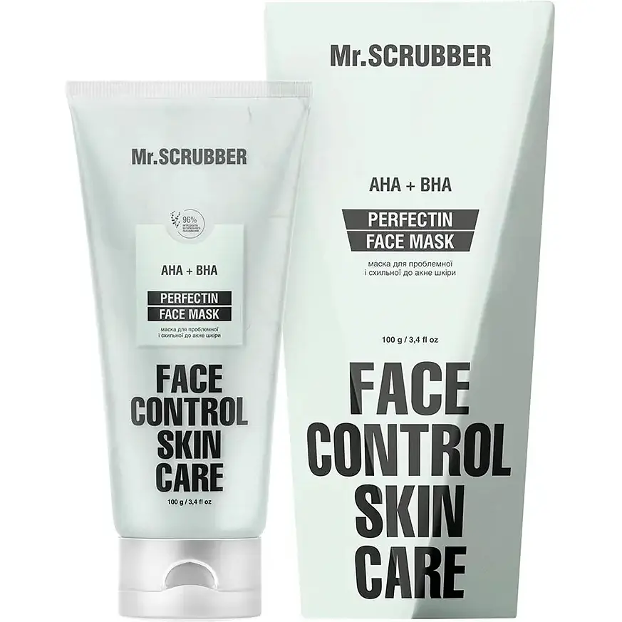 Маска для проблемной и склонной к акне кожи Mr.Scrubber Perfectin Face Mask Face Control Skin Care 100 мл - фото 2