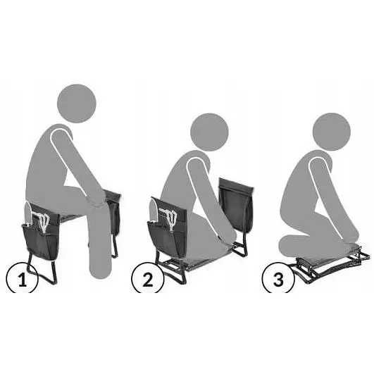 Садовая скамейка Jumi Iron со встроенным столом черная - фото 6