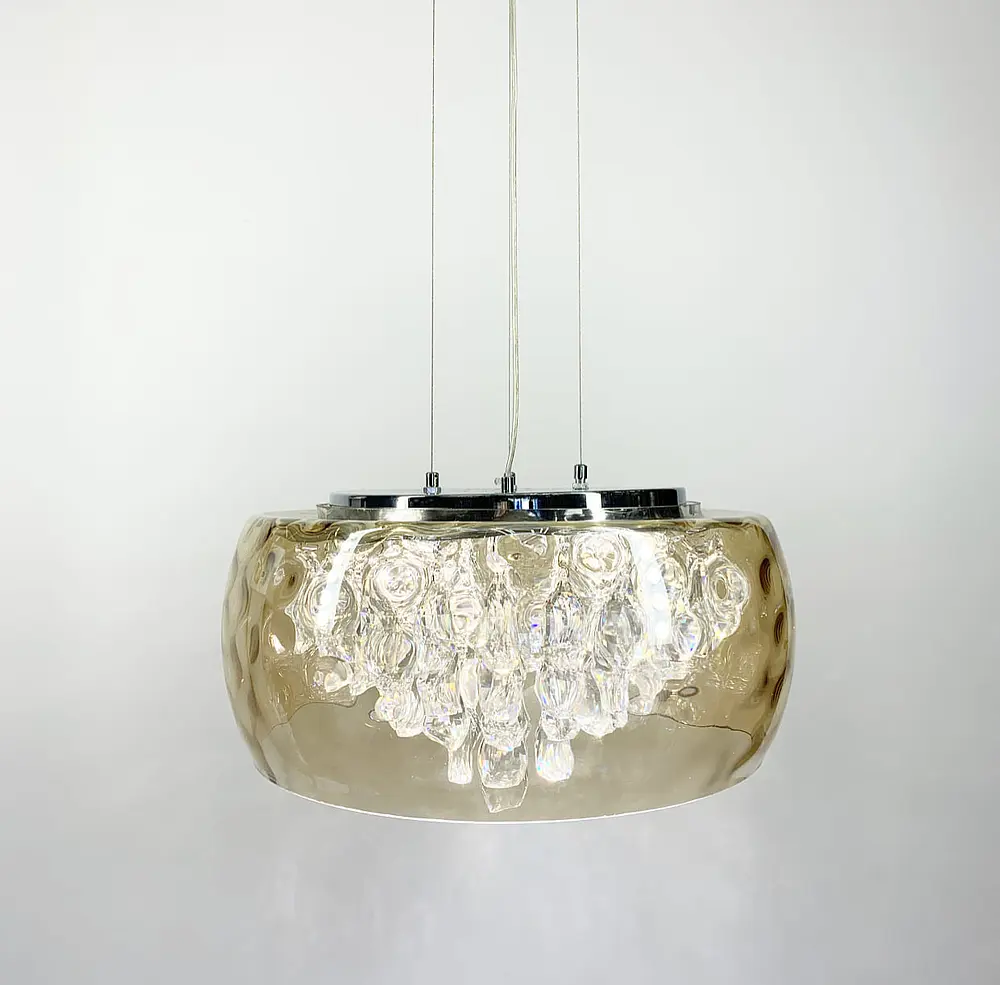 Дизайнерская люстра с каплями Line.F 0822 L - фото 10