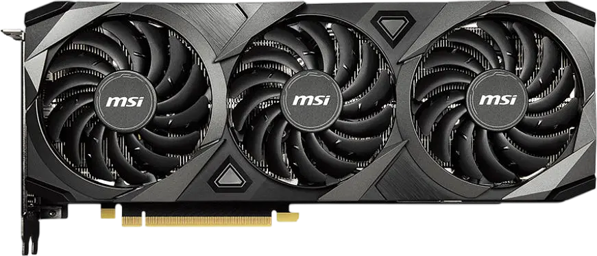 Відеокарта GeForce RTX 3080 10GB MSI Ventus 3X Plus OC (GeForce RTX 3080 VENTUS 3X PLUS 10G OC) Б/В - фото 2