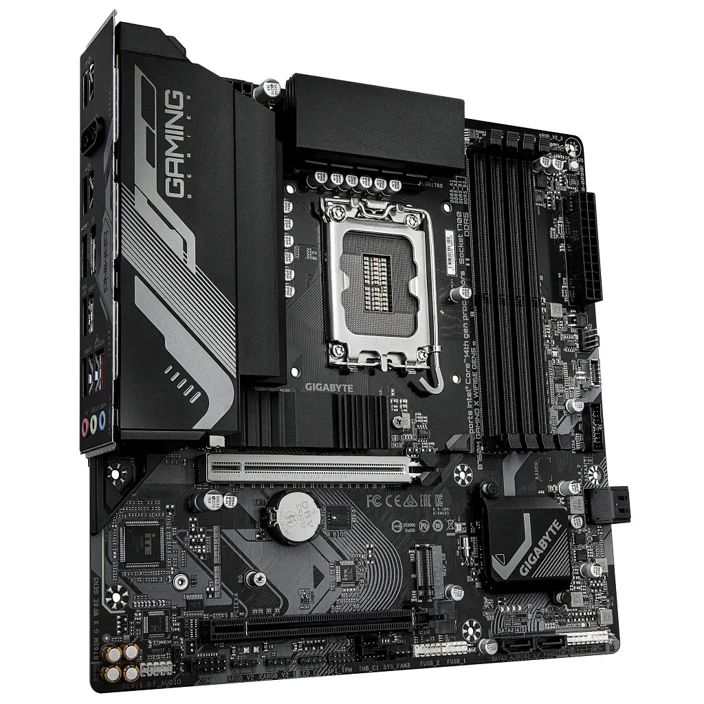 Материнська плата GIGABYTE B760M GAMING X WIFI6E GEN5 (B760M G X WF6E GEN5) - фото 2