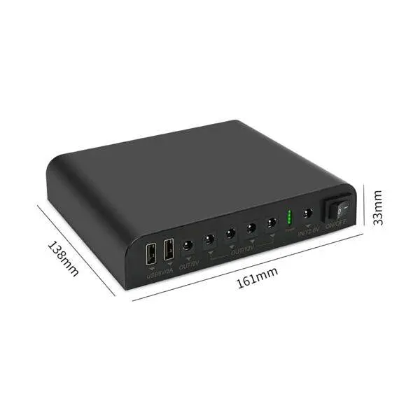 ИБП Yisenneng 24000 mAh 96Wh 5- 9 - 12V для сетевого оборудования - фото 3
