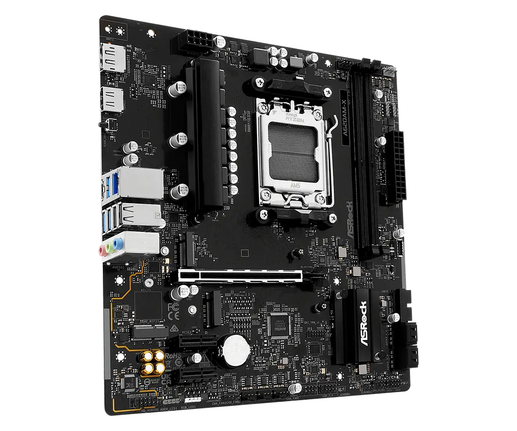 Материнська плата ASRock A620AM-X Socket AM5 (A620AM-X) - фото 3