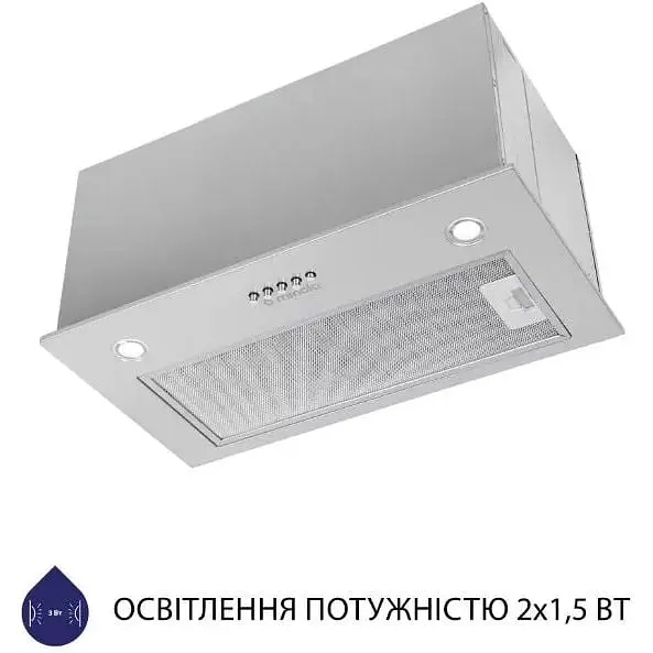 Витяжка вбудована Minola HBI 5627 GR 1000 LED - фото 4