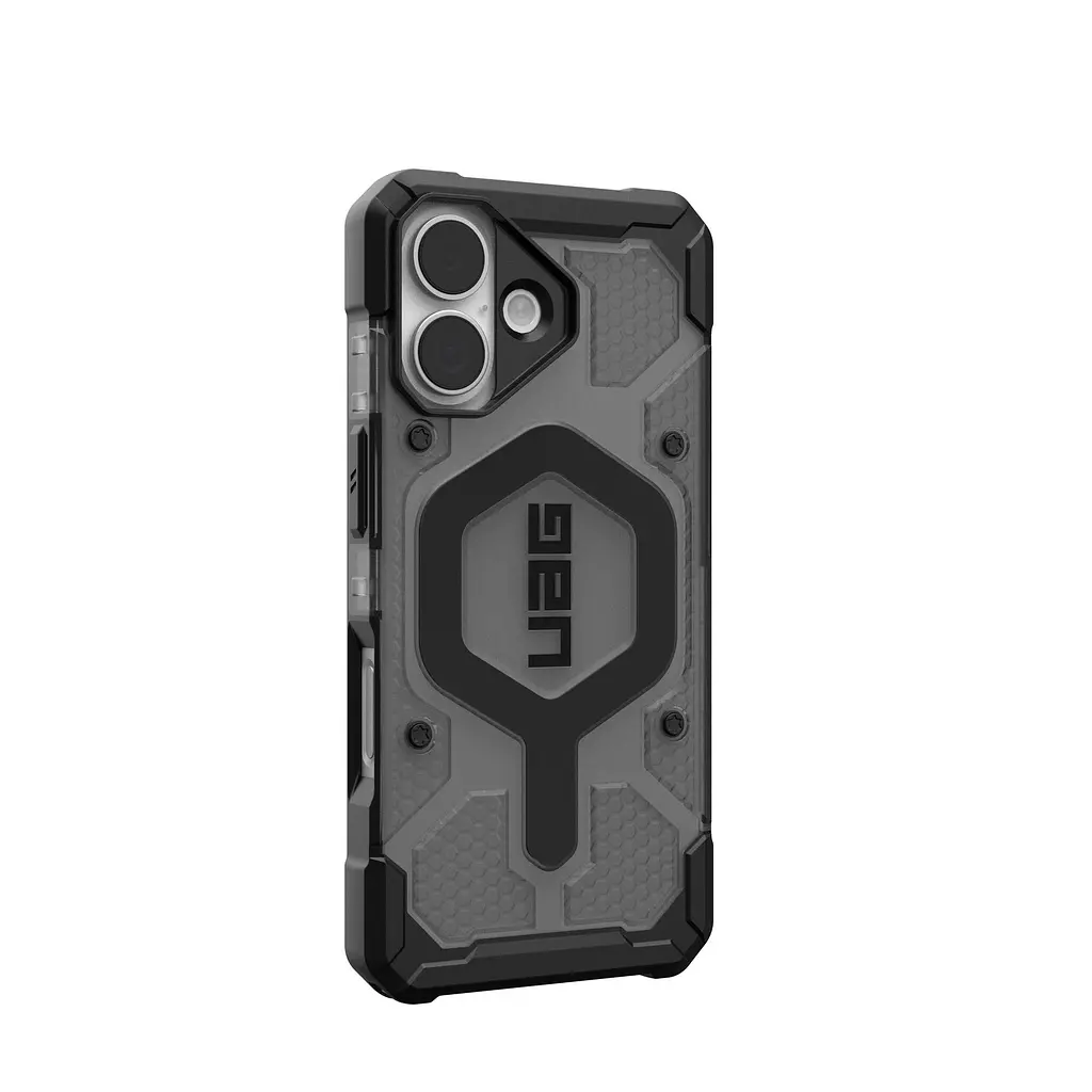 Чохол UAG для iPhone 17, Pathfinder Clear MagSafe, Ash/Black teh0019532 - фото 2