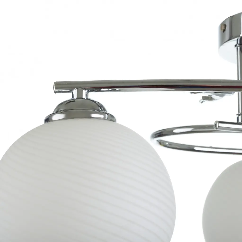 Люстра потолочная Brille E27 60W CH (LK-651C/3) - фото 5