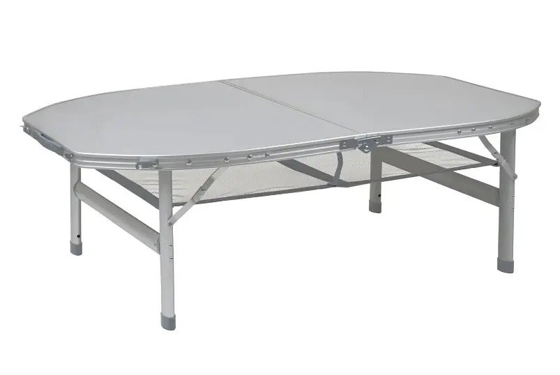 Стіл Bo-Camp Premium Oval 120x80 cm Grey (1404420) - фото 2