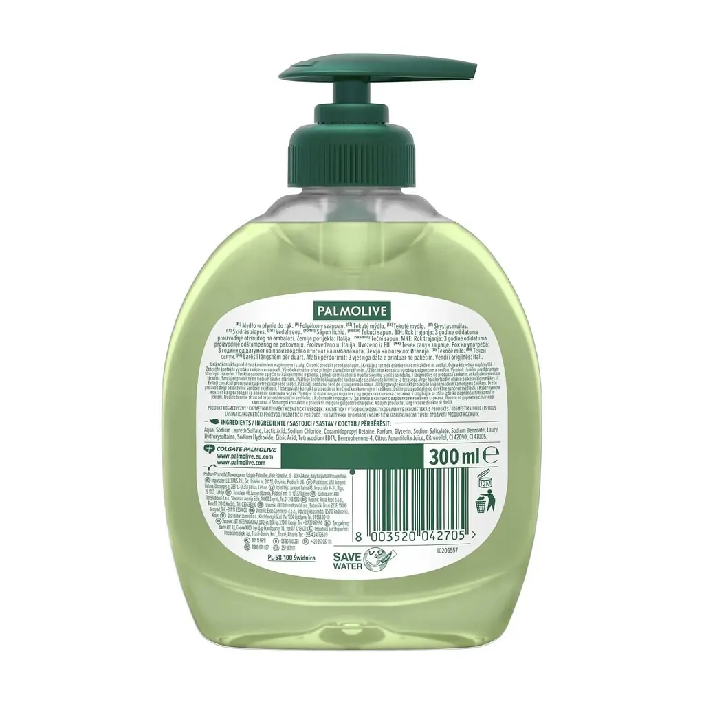 Рідке мило Palmolive Hygiene Plus нейтралізатор запахів для кухні з екстрактом лайма 300 мл (8003520042705) - фото 2