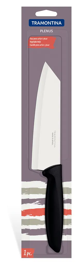 Ніж кухарський Plenus black, 152 мм TRAMONTINA kuh0016565 - фото 3