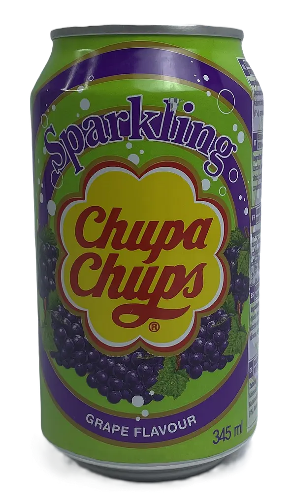 Напій газований Chupa Chups Grape 345 мл