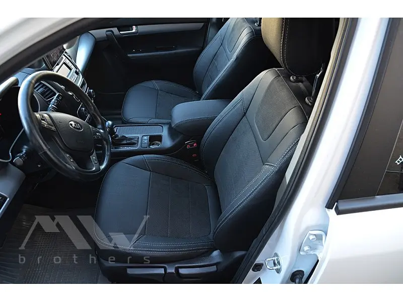 Авточохли модельні MW Brothers для Kia Sorento II c 2009 - фото 7