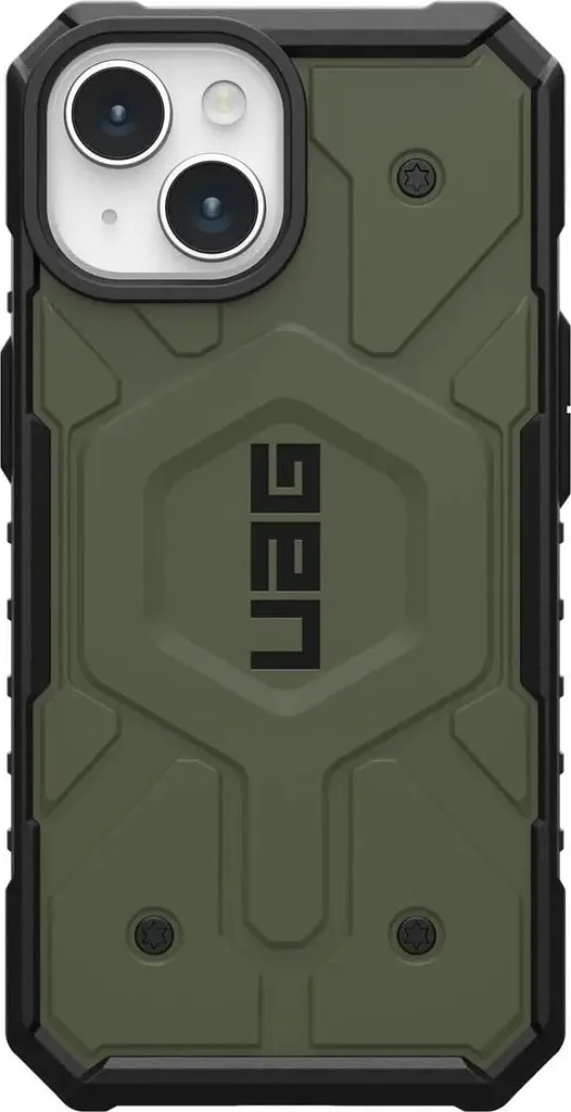 Оригінальний протиударний чохол UAG Pathfinder MagSafe (Original) для Iphone 15 Olive 114291117272