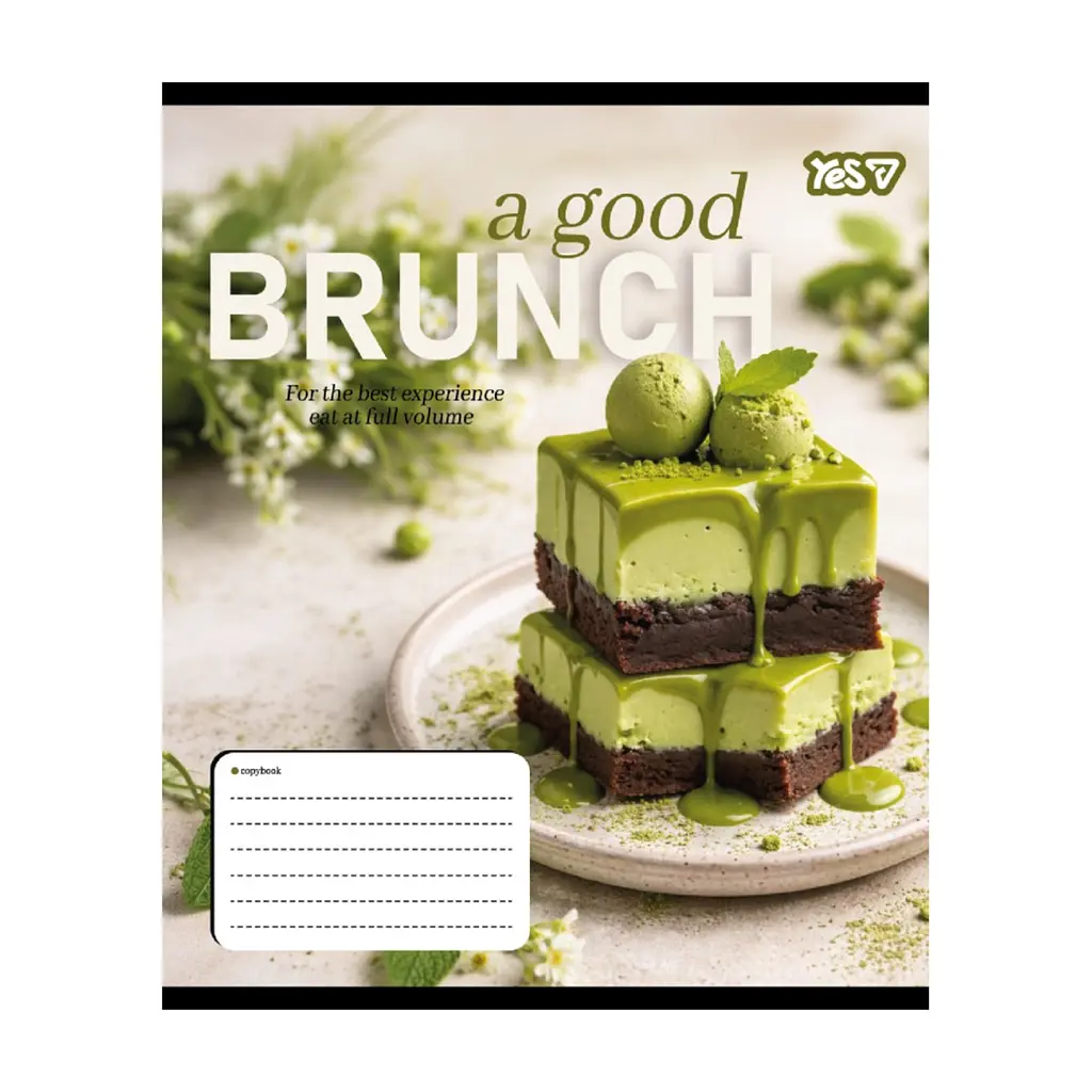 Зошит Yes Brunch А5 18 аркушів клітинка (769098), в асортименті - фото 5