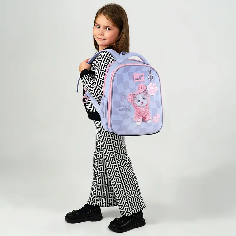 Рюкзак для початкової школи Kite Education каркасний 555 SP Сірий (SP26-555S) - фото 14