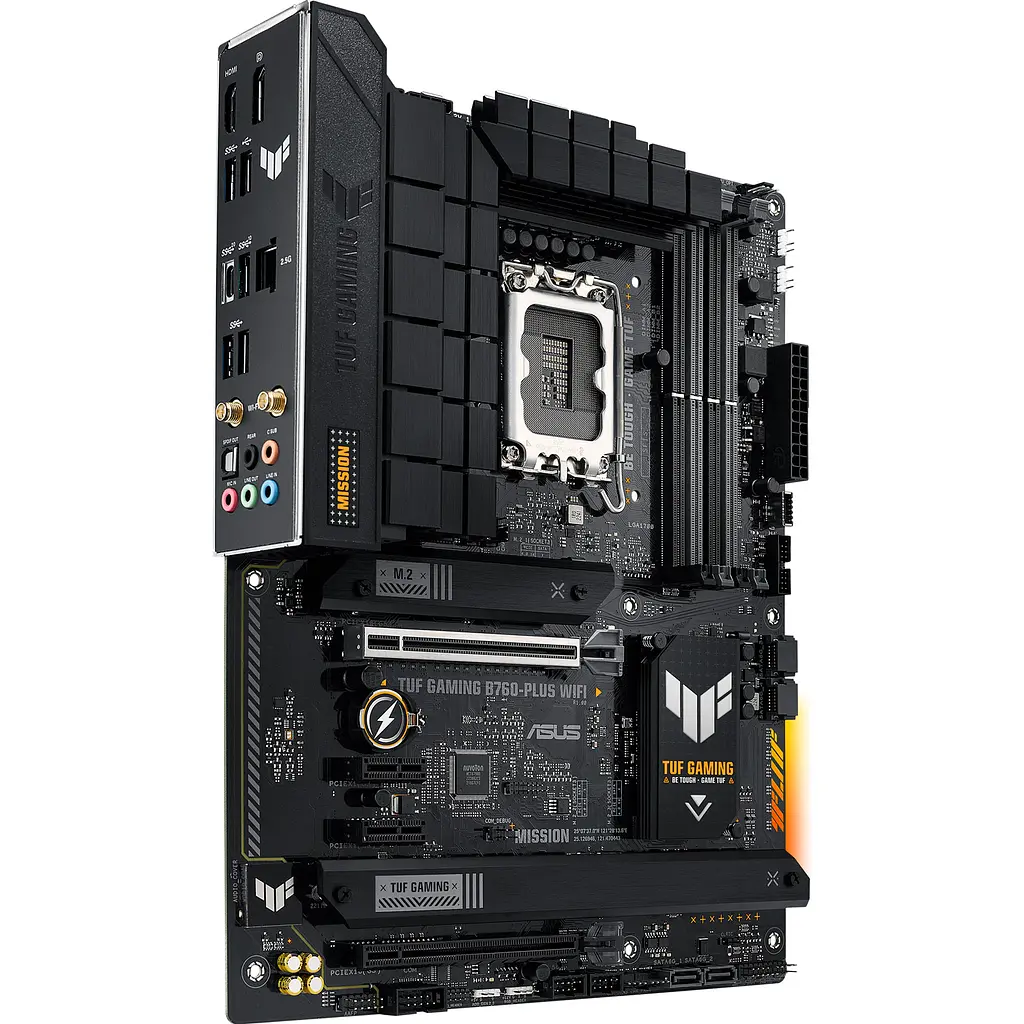 Материнська плата Asus TUF Gaming B760-PLUS WiFi (90MB1ER0-M1EAY0) [93596] - фото 2