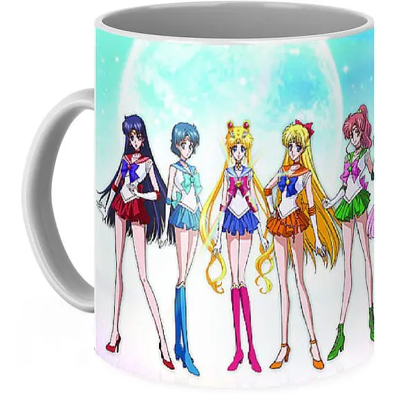 Кружка GeekLand Sailor Moon Сейлор мун все в сборе SM.02.04 330 мл разноцветная - фото 3