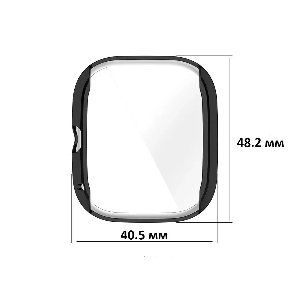 Защитный чехол Tamister для смартчаса Amazfit Bip 5/5Pro черный - фото 4