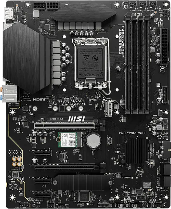 Материнская плата MSI PRO Z790-S WIFI - фото 2