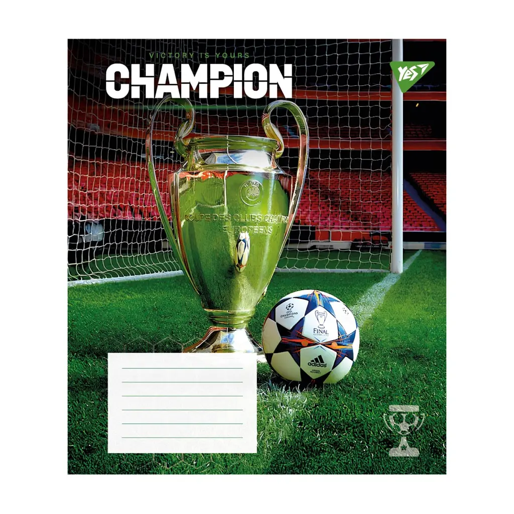 Зошит Yes Champion А5 12 аркушів лінія (767819), в асортименті - фото 6