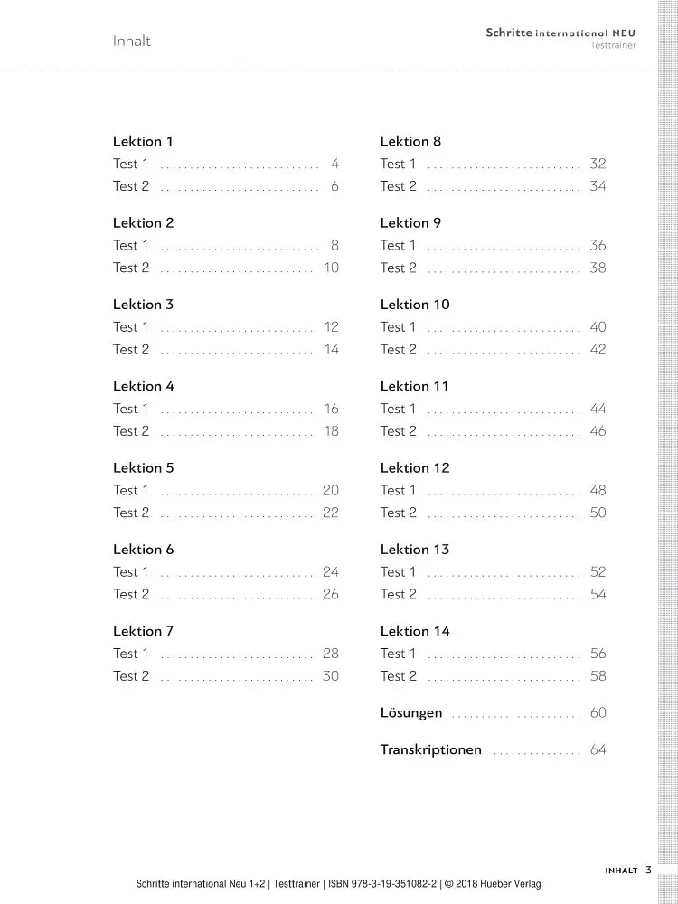 Schritte international Neu 1+2, Testtrainer + CD - Дагмар Ґірсберг - фото 2
