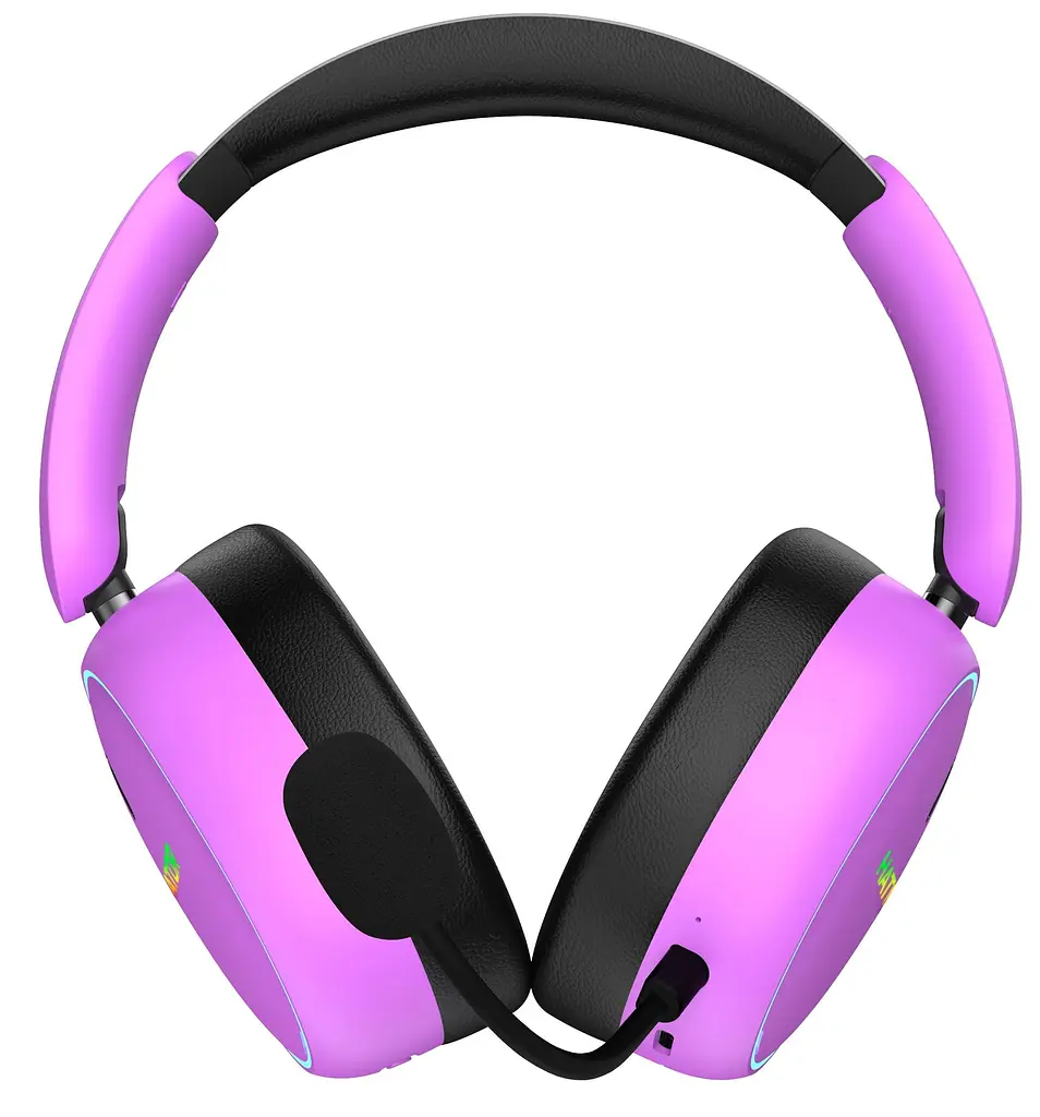 Ігрова гарнітура HATOR Phoenix 2 Hi-Res Wireless Cyber Violet (ESH42) - фото 5